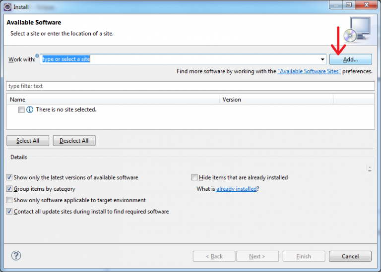 installer windowBuilder pour eclipse neon.2