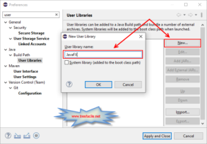 using java fx with eclipse neon 2