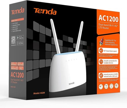 Routeur Tenda sans fil Connectivité Jusqu'à 64 Appareils