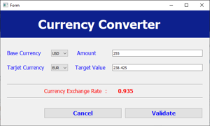 convertisseur de monnaie en python